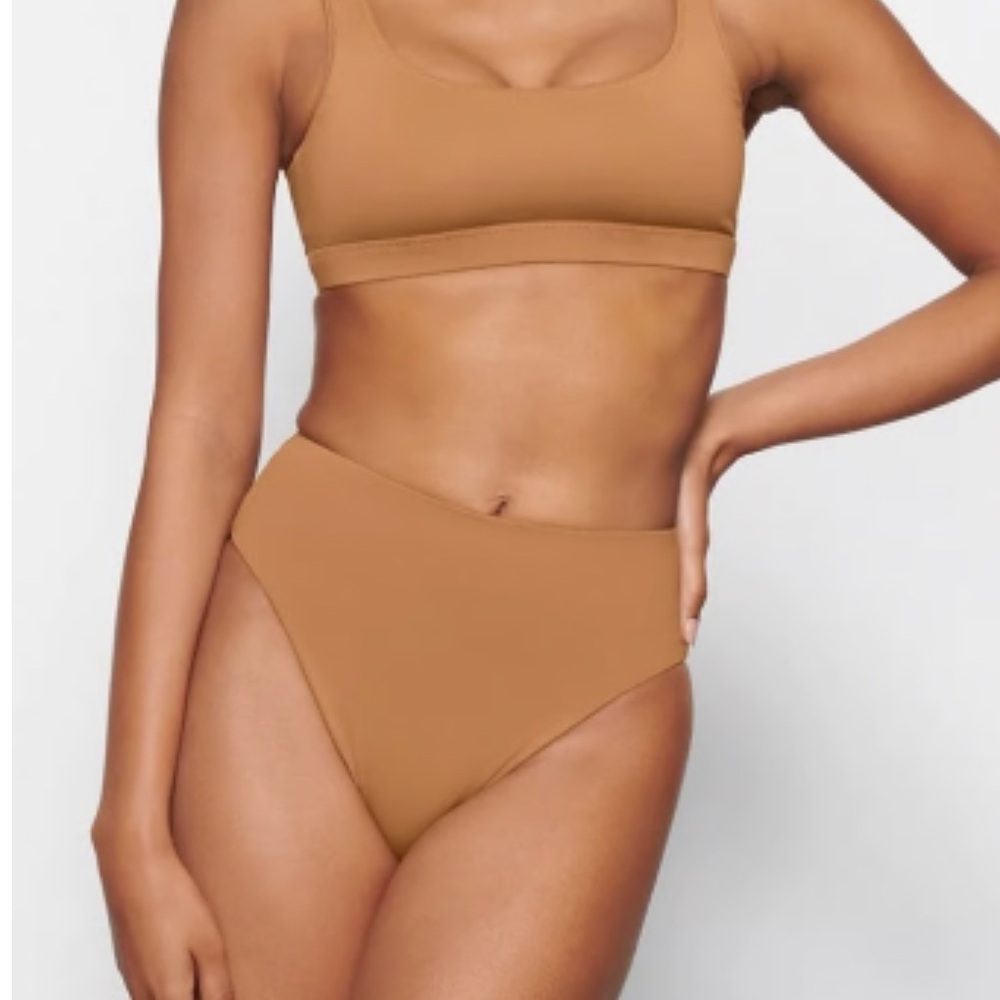 SKIMS Tan Bikini Set